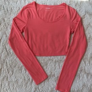 Express Long Sleeved Crop Top